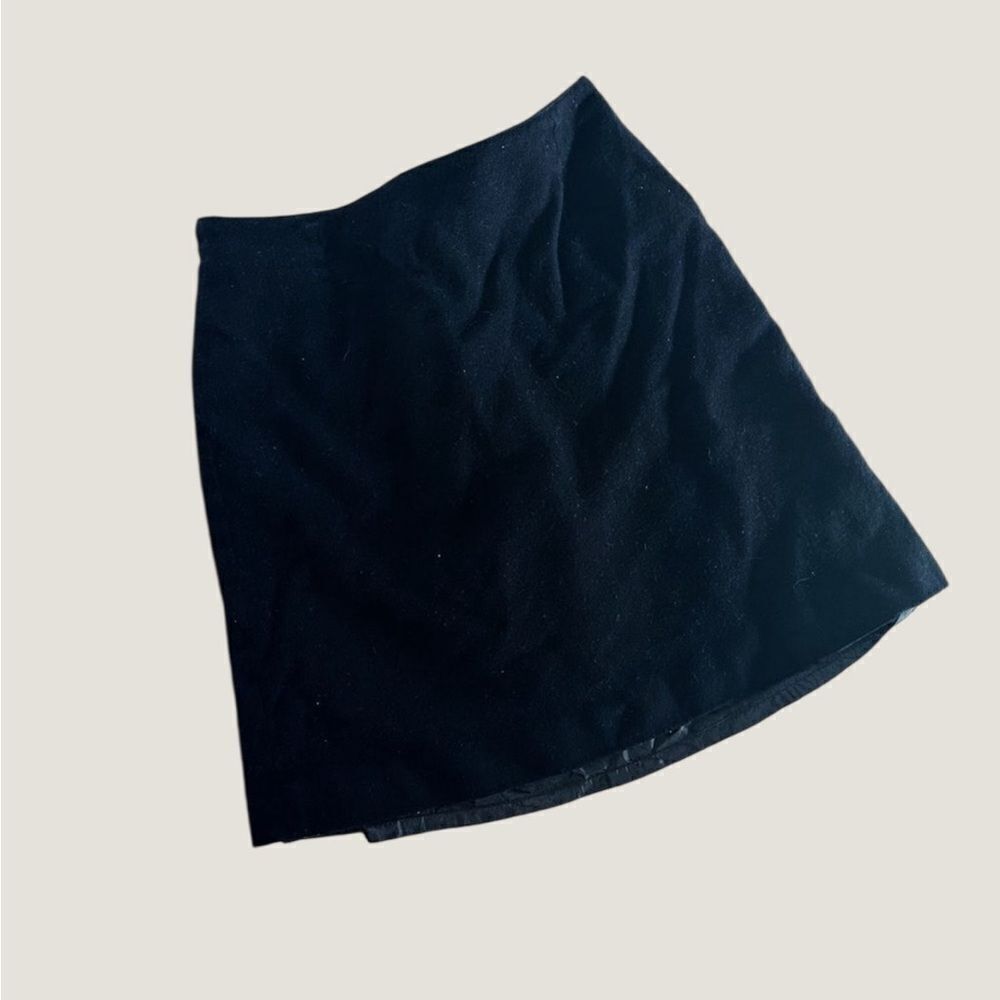 Vintage Blue Label Ralph Lauren Black Winter Skirt